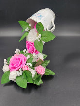 Load image into Gallery viewer, Floating Teacups - Pink and White
